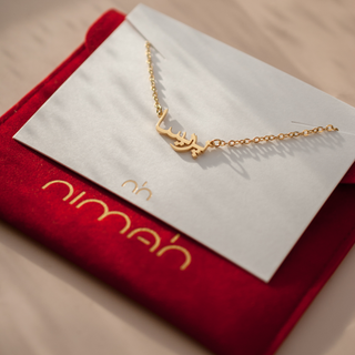 Farsi name necklace personalised persian gold