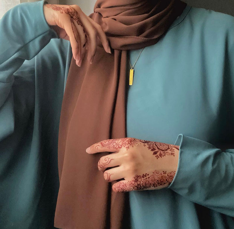 with-hardship-comes-ease-necklace-arabic