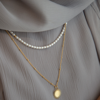 Pearl Tasbih Necklace